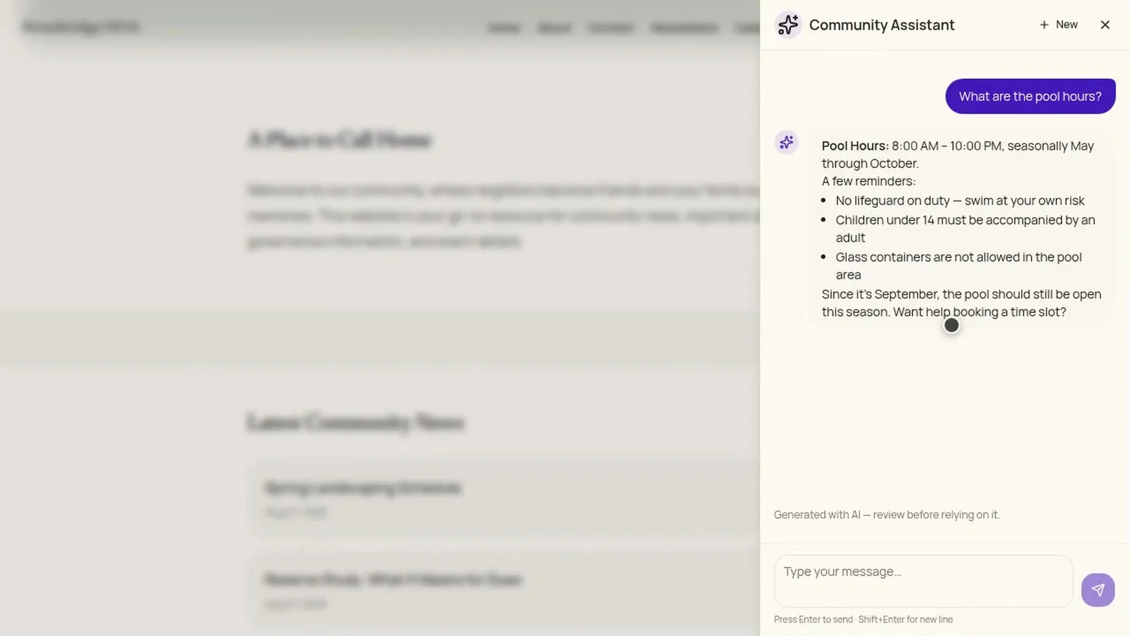 How to Set Up an AI Assistant Trained on Your HOA Documents